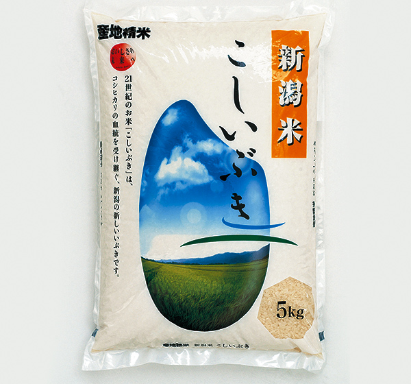 こしいぶき
高品質、良食味、新潟米の代表早生品種